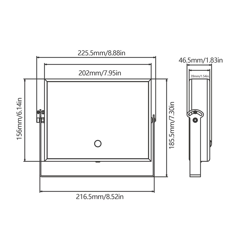 太阳能投光灯-L
