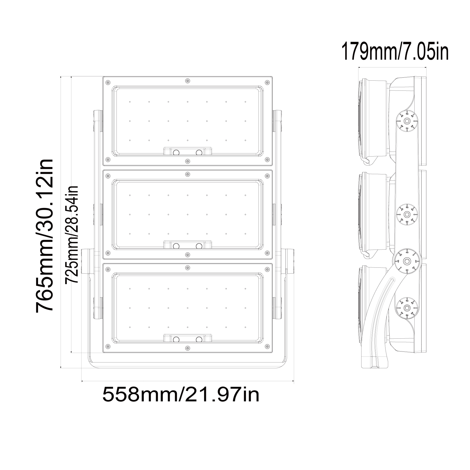 LED 运动照明 JM203-3P