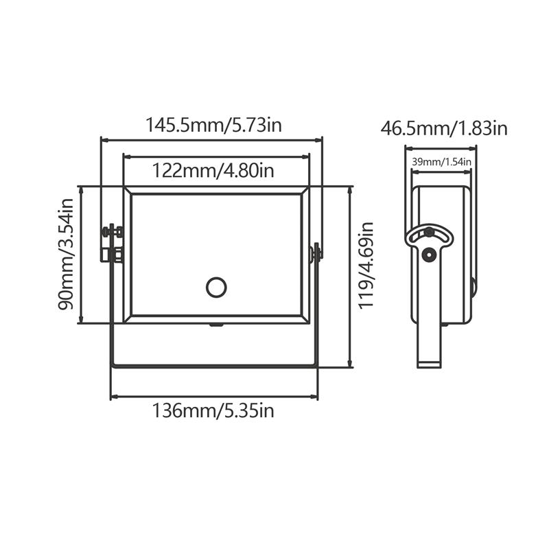 太阳能投光灯-M