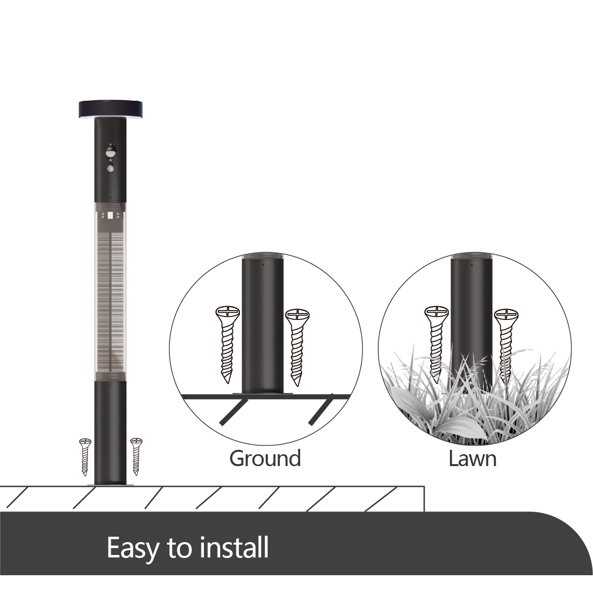 太阳能草坪灯-DISC