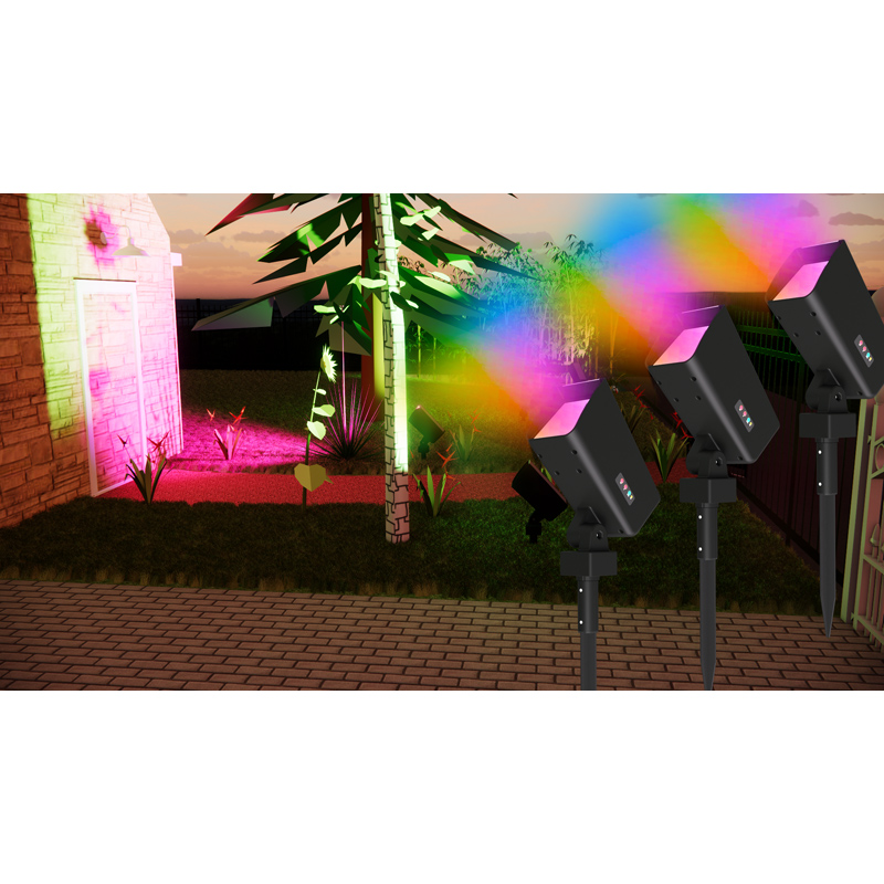 太阳能草坪射灯