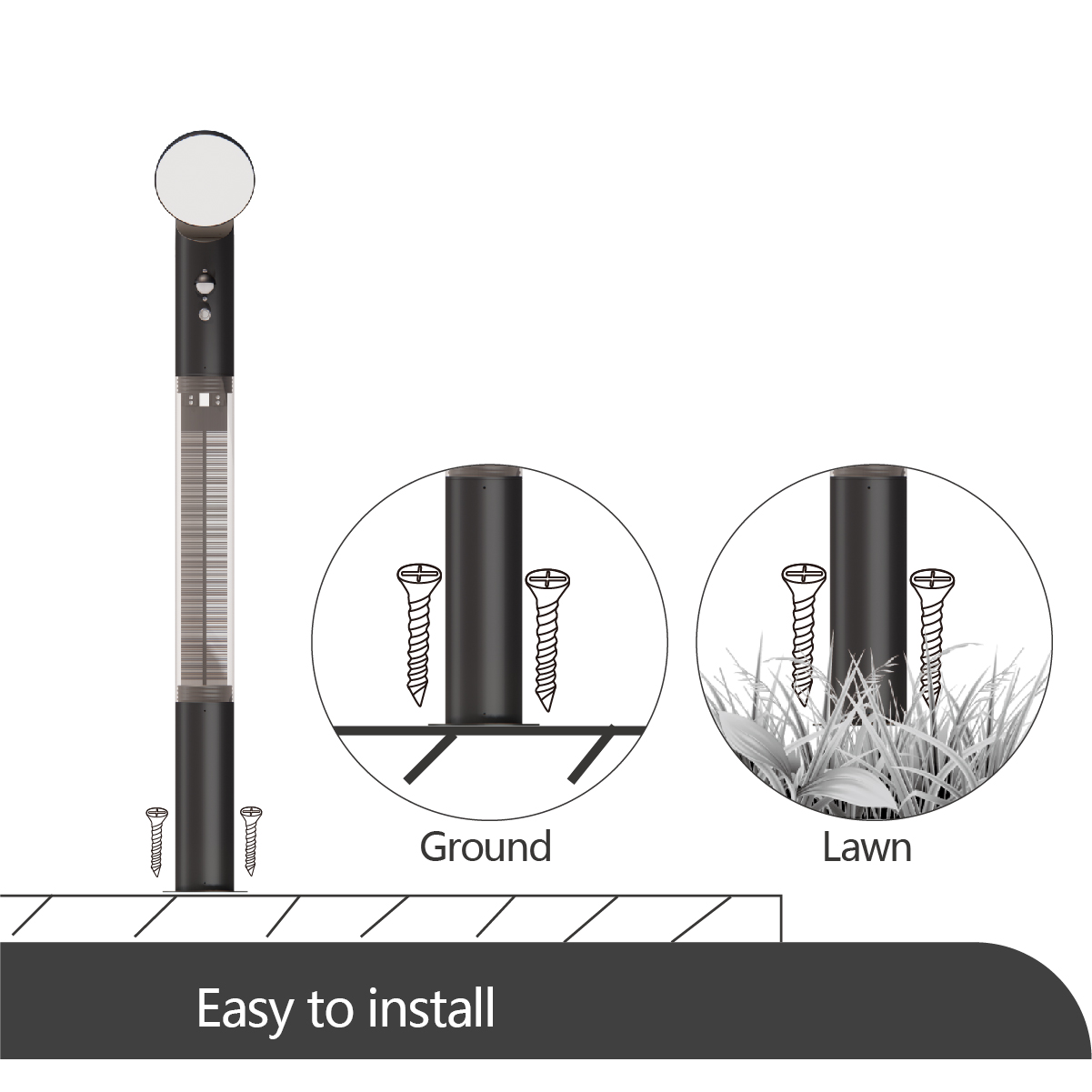 太阳能草坪灯-SUN