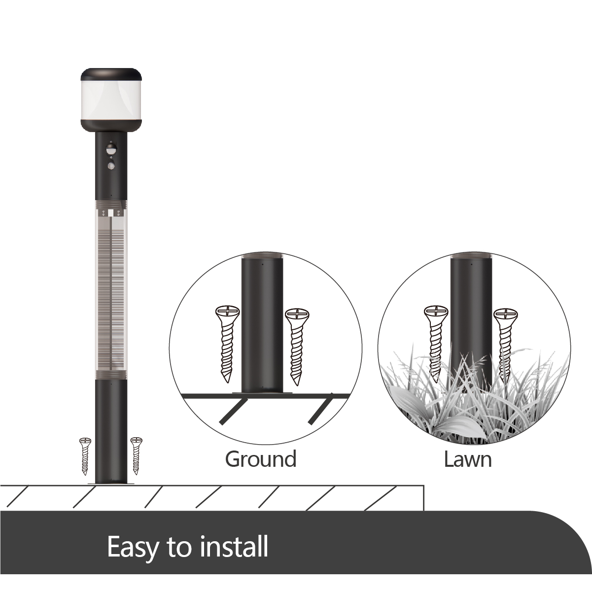太阳能草坪灯-HILL