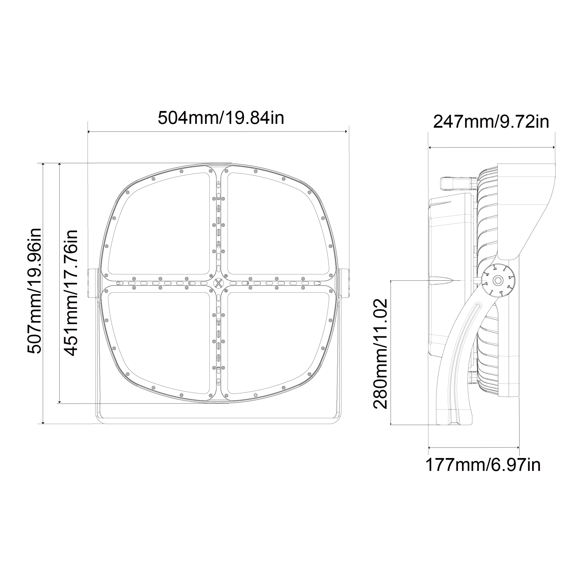 LED 运动照明 JM607